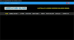 Desktop Screenshot of nordenstamm.org